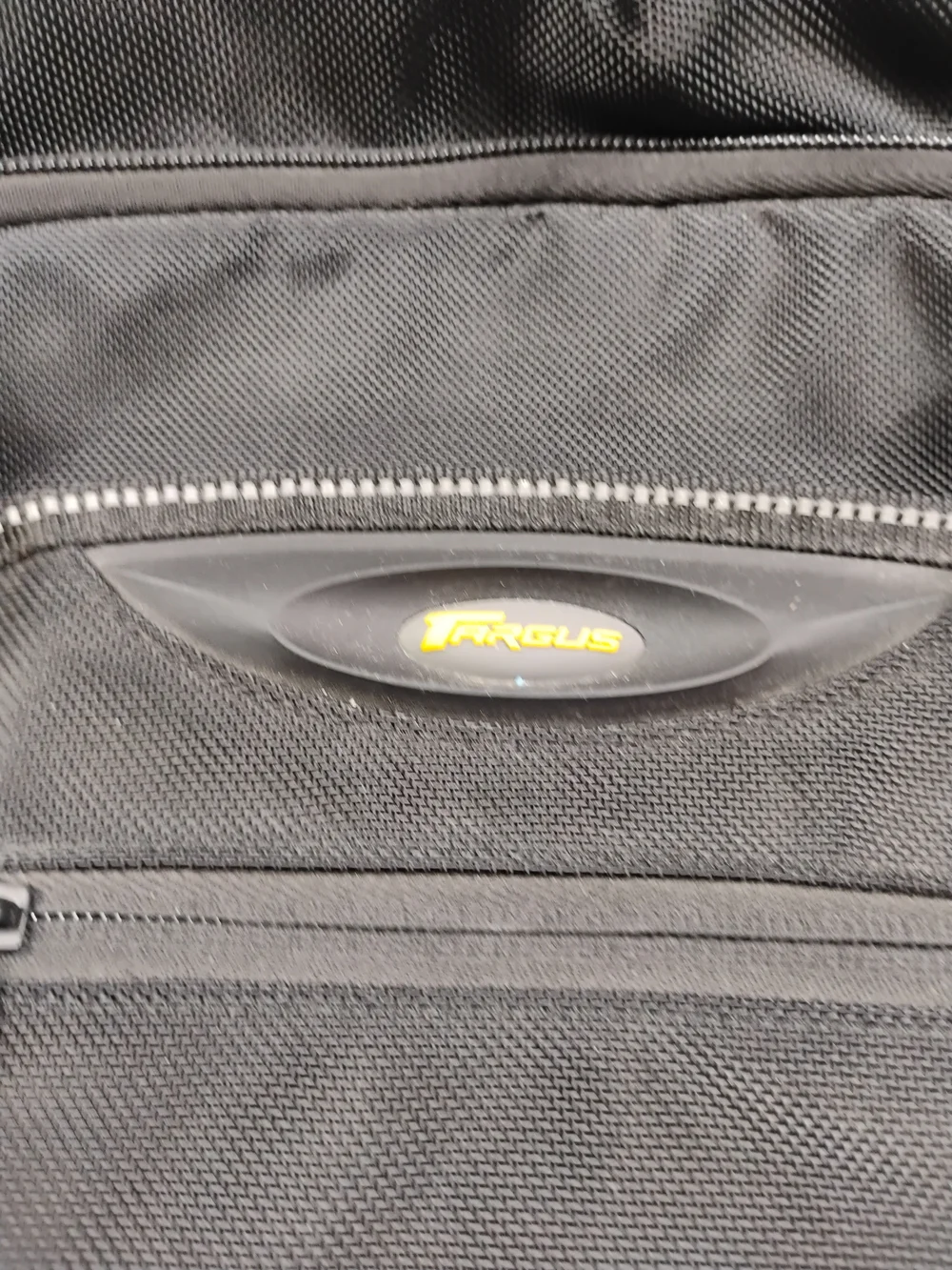 Black and Gray Men's Tech Backpack - Unbranded